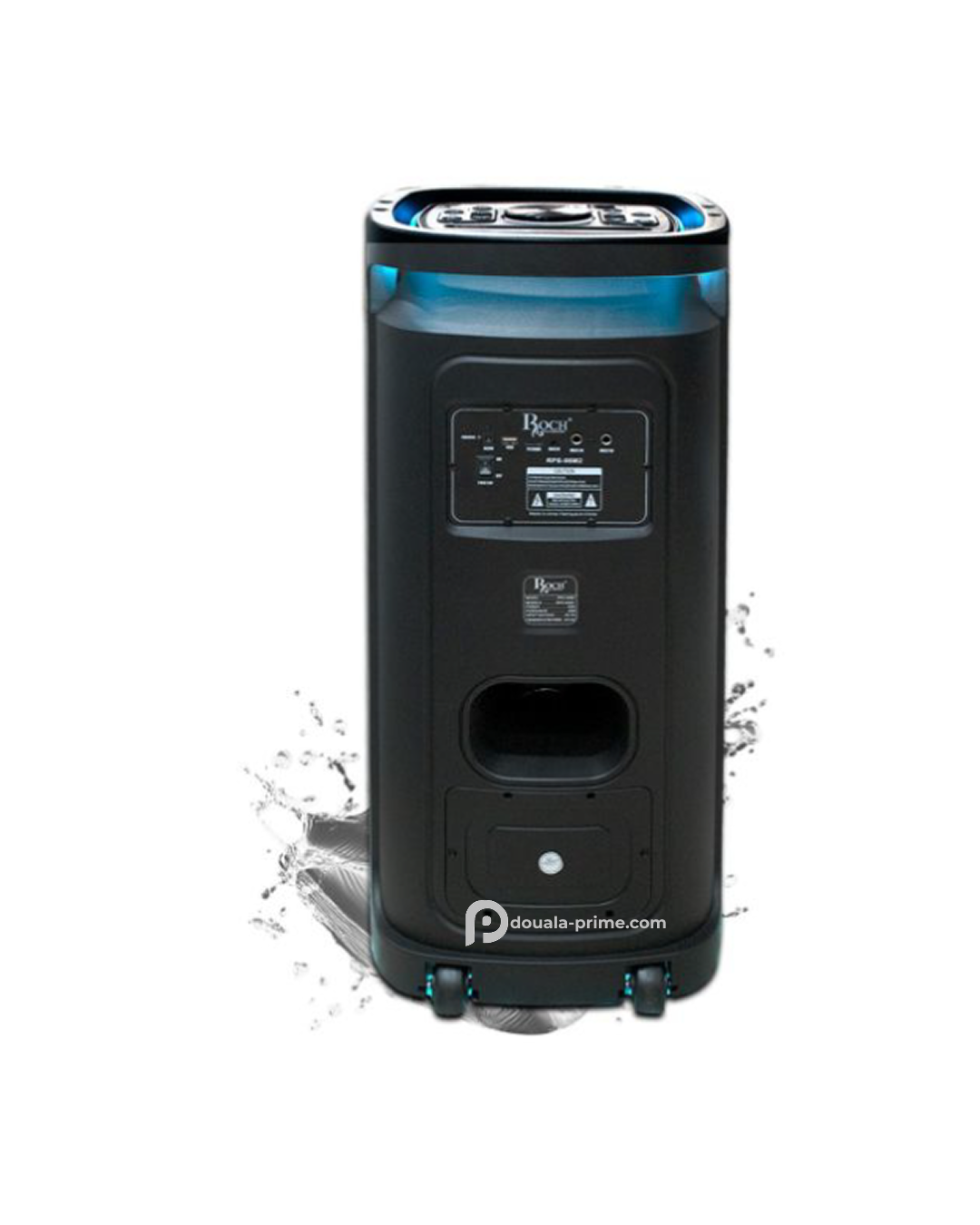 Enceinte rechargeable Roch avec micro - RPS-08M2 - 40 Watt - Bluetooth /USB/AUX /SD-carte