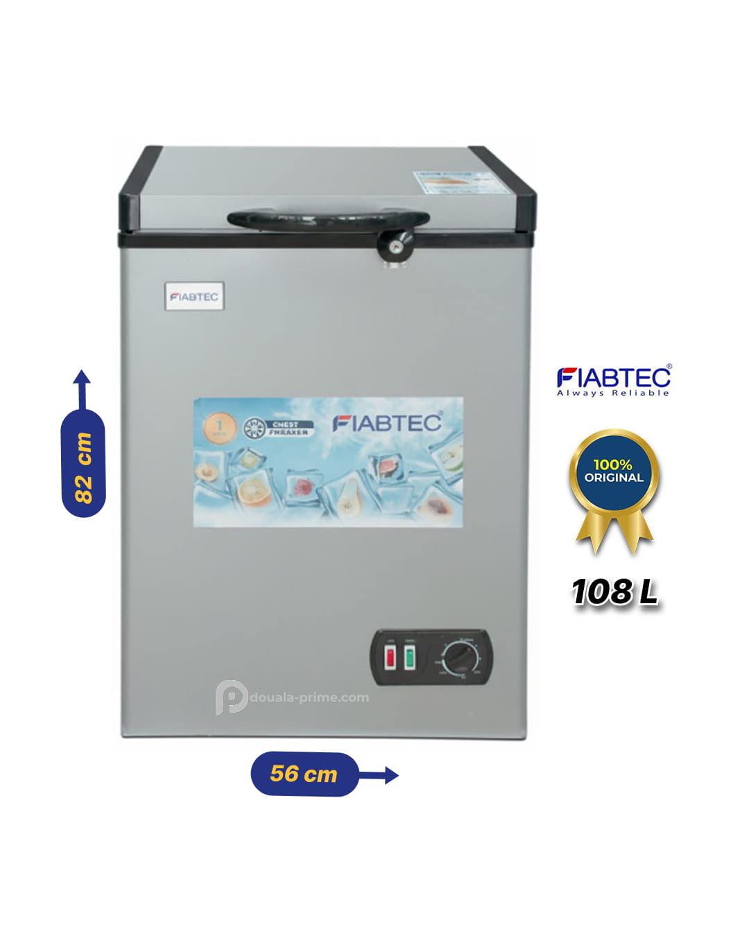CONGELATEUR COFFRE FIABTEC FTCFQ-108 108L