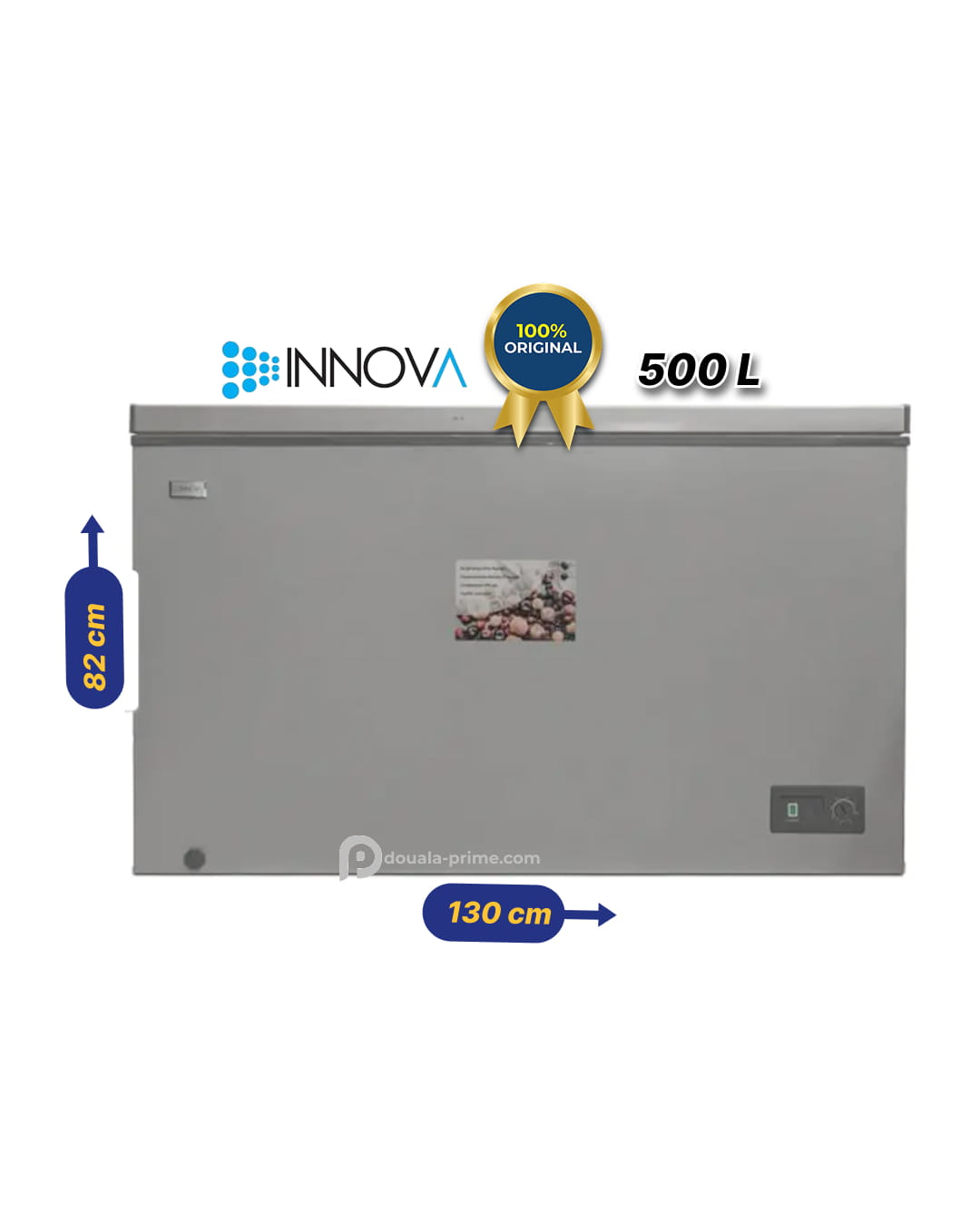 CONGELATEUR COFFRE INNOVA IN-649 500L