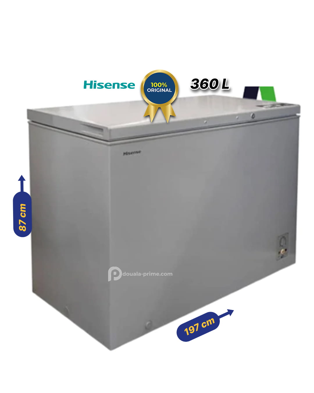 Congélateur coffre Hisense - FC-490 - 360L