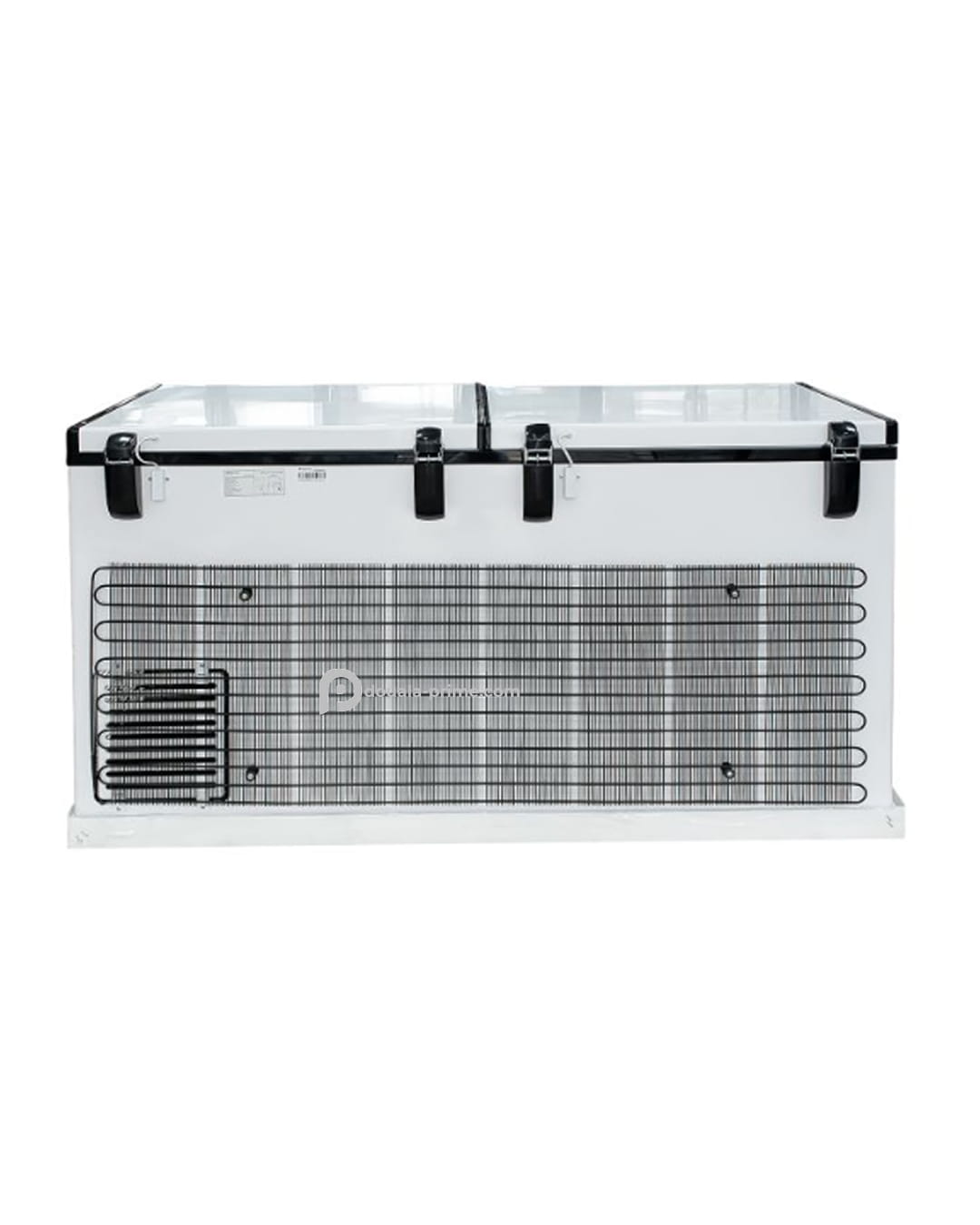 Congélateur coffre à vitres coulissantes – FIABTEC - FTCFQ-518 – 518 Litres – Classe Éco A+ – Gris