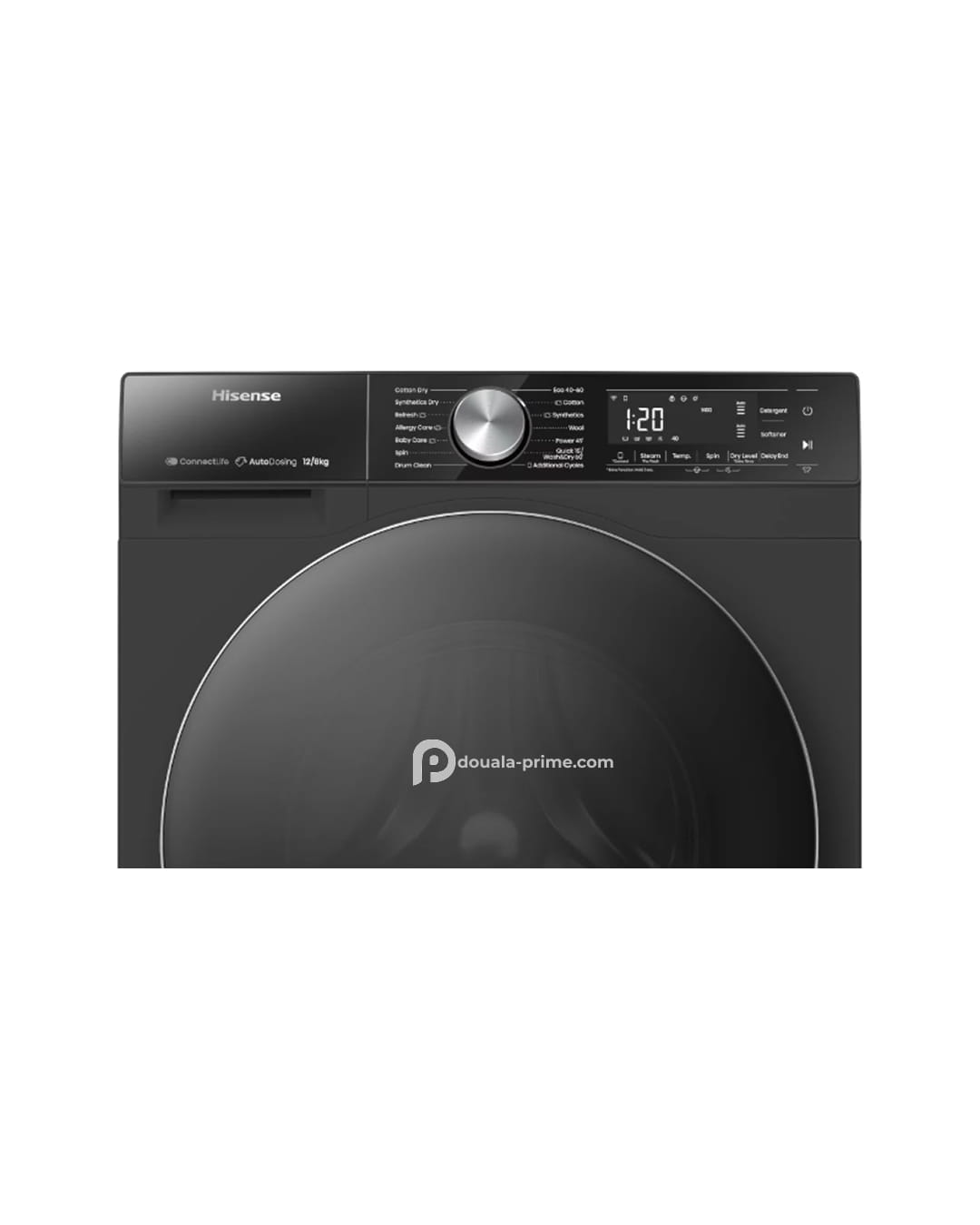 MACHINE A LAVER AUTOMATIQUE FRONT LOAD - CONNECT LIFE - 12KG SECHAGE 8KG - WD5S1245BB