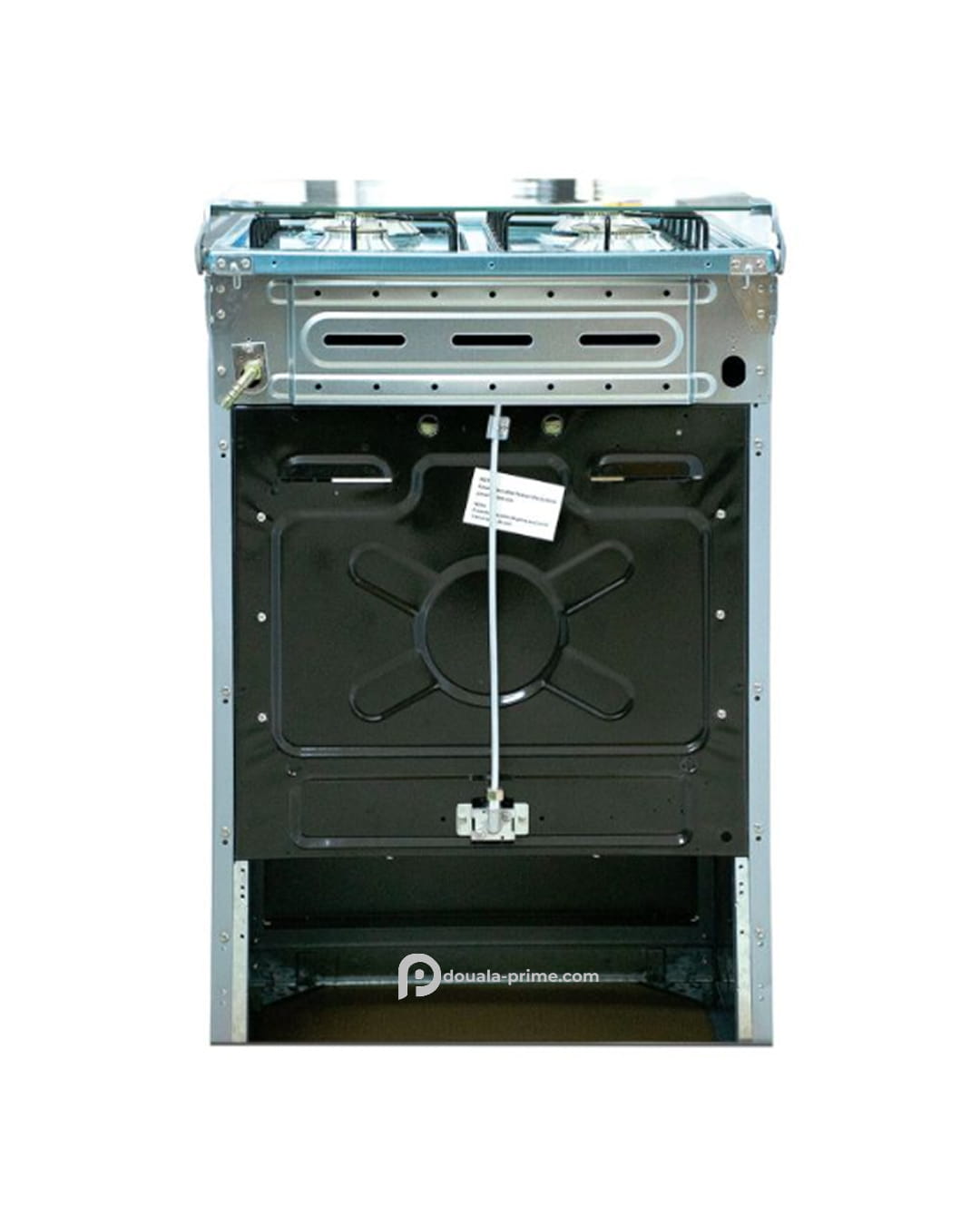 Cuisinière à gaz INNOVA - 4 feux - IN50GS - 50 X 50 cm - Noir/Gris