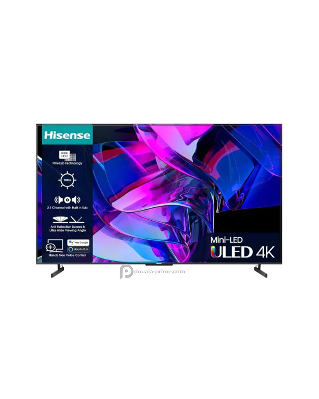 SMART TV HISENSE - 100 POUCES 100U7K-PRO MIN-LED VIDAA SMART OS