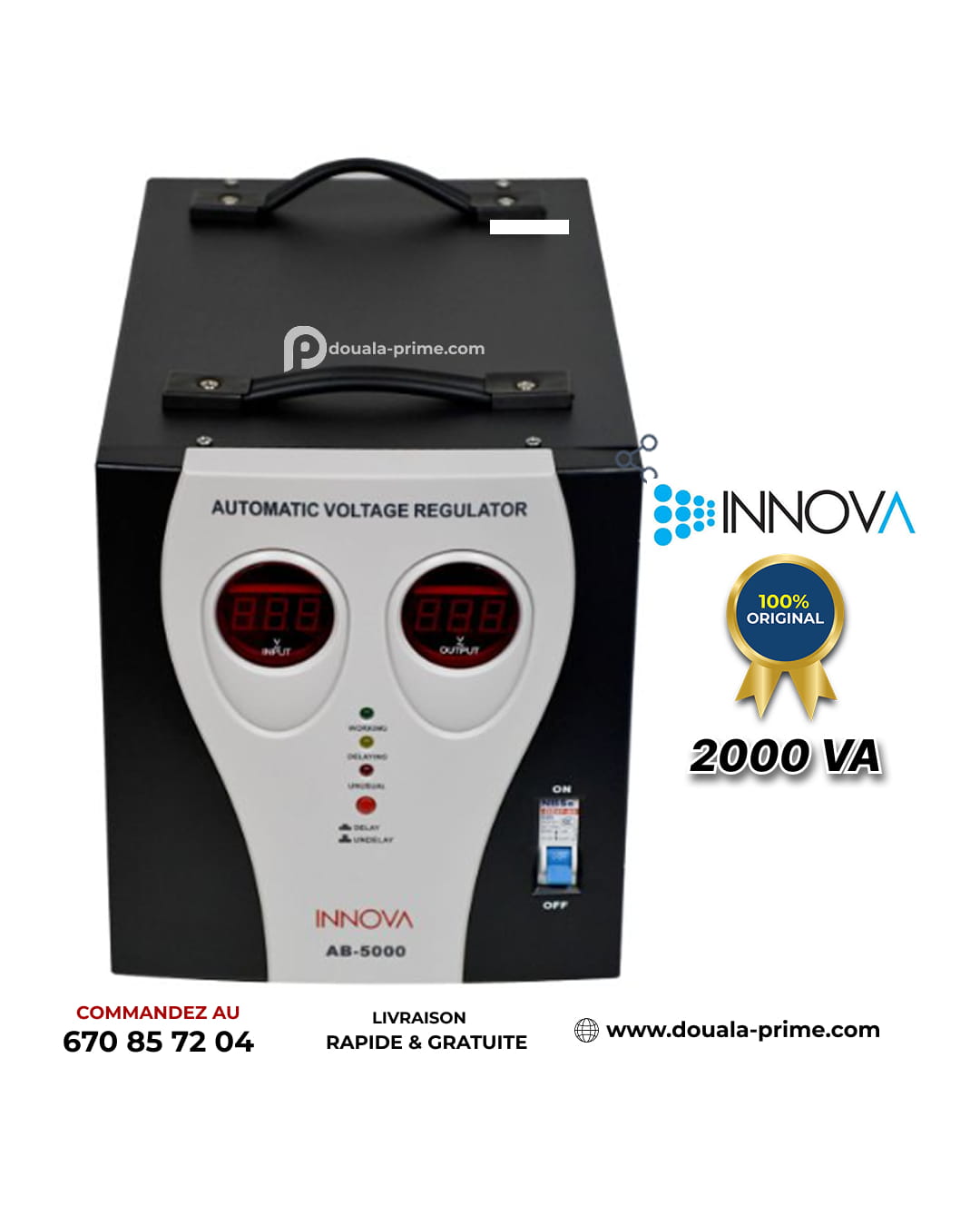 Régulateur De Tension AB-2000VA- Innova
