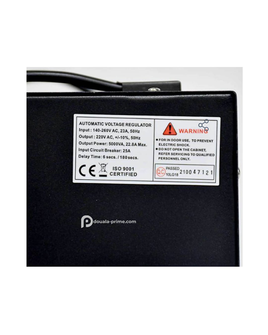 Régulateur De Tension AB-2000VA- Innova