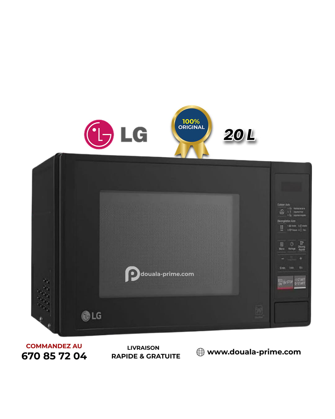 MICRO-ONDE LG - 20L - MS-2042DB